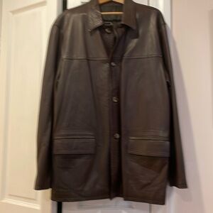 Men’s Italian leather jacket